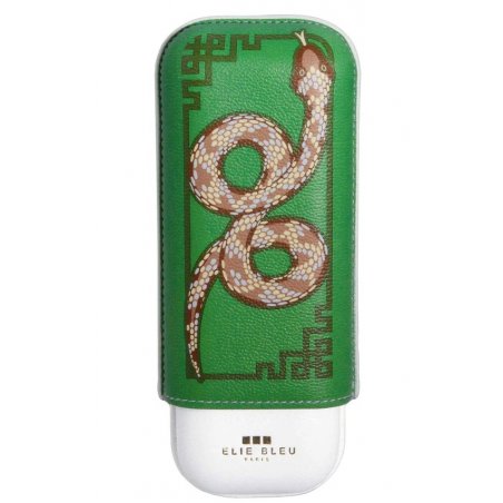 Set Elie Bleu Snake brichetă cutter si etui pentru trabucuri