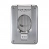 Cutit trabucuri Elie Bleu Double Blade Brushed metal