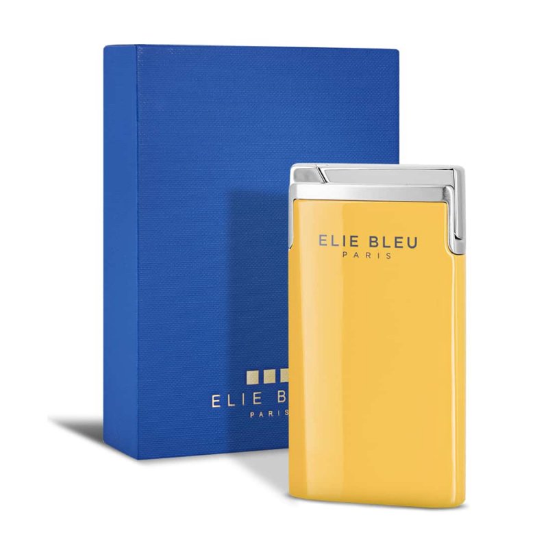 Set Elie Bleu Yellow – bricheta J15 galbena si cutit trabucuri