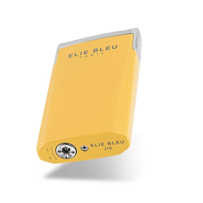 Set Elie Bleu Yellow – bricheta J15 galbena si cutit trabucuri