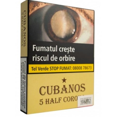 Tigari de foi Cubanos Half Corona 5 Tigari de foi Cubanos Half Corona 5