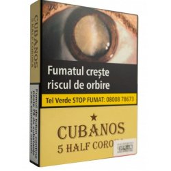 Tigari de foi Cubanos Half Corona 5x10 Pachete