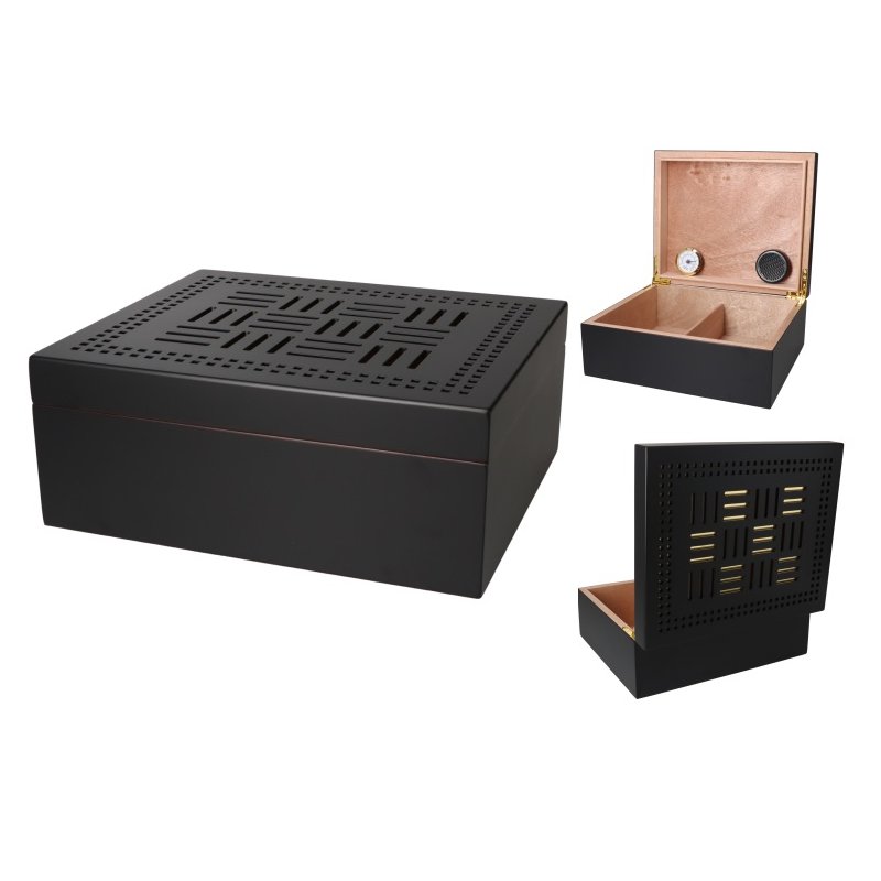 Humidor trabucuri Angelo Black Gold 920089