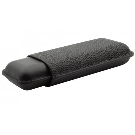 Etui trabucuri Cigar Case Duo Black Les Fines Lames