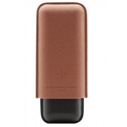 Etui trabucuri Les Fines Lames Duo Case Duo Brown