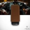 Etui trabucuri Les Fines Lames Duo Case Duo Brown