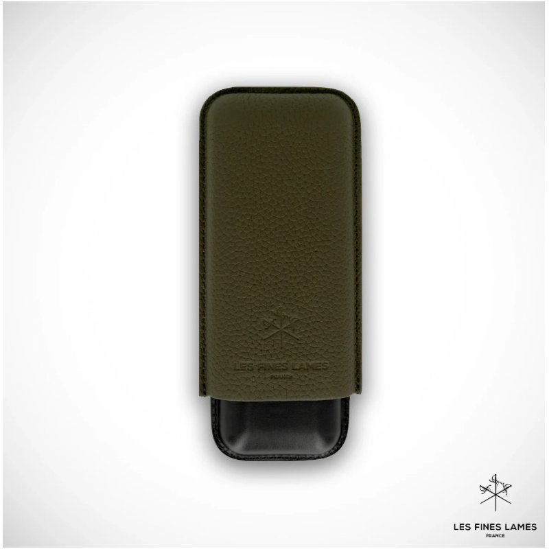 Etui pentru trabucuri Les Fines Lames DUO OD Green