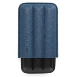 Etui trabucuri Les Fines Lames Cigar Case TRIO Blue