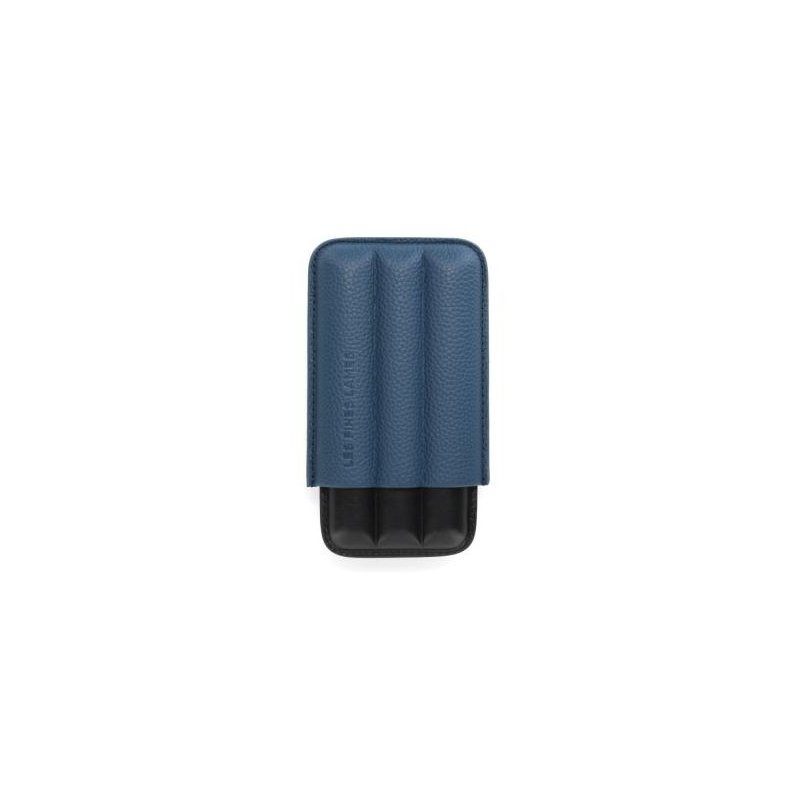 Etui trabucuri Les Fines Lames Cigar Case TRIO Blue