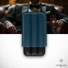 Etui trabucuri Les Fines Lames Cigar Case TRIO Blue