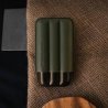 Etui trabucuri Les Fines Lames Cigar Case TRIO Green