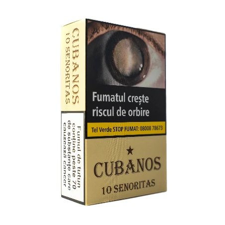 Tigari de foi Cubanos Senoritas Natural Big 50 pachete