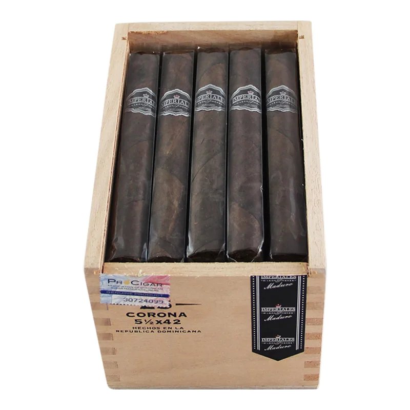 Trabucuri Leon Jimenes Imperiales Maduro Corona (75)