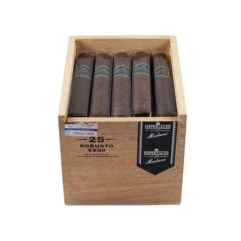 Set cadou Humidor si trabucuri Imperiales Robusto 20