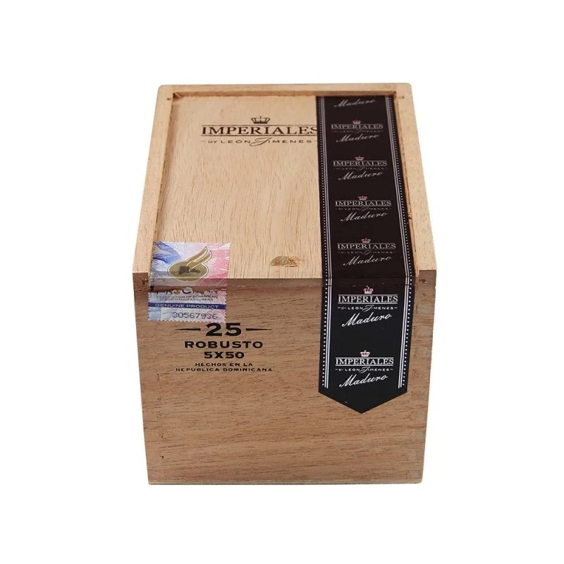 Set cadou Humidor si trabucuri Imperiales Robusto 20