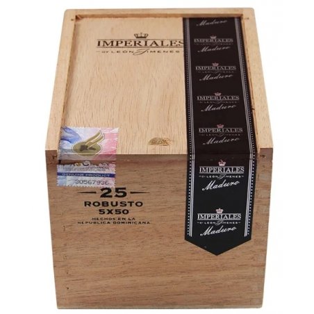 Set cadou Humidor si trabucuri Imperiales Robusto 20