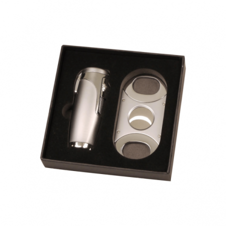 Set accesorii si trabucuri La Aurora Corojo Experience