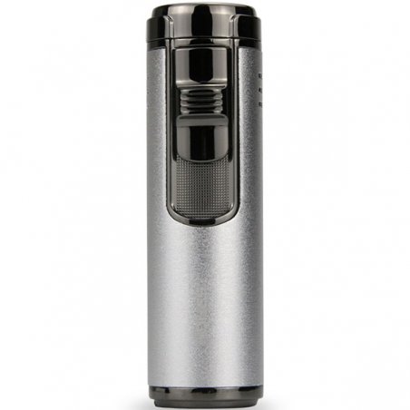 Bricheta Honest Quadruple 4-Flame Jet Silver