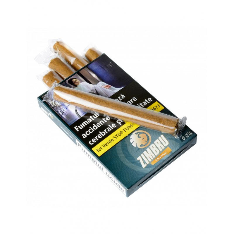 Tigari de foi Zimbru Original Cigars 100 (5 x 20 pachete)