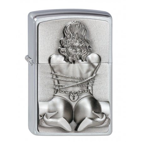 Bricheta Zippo 200 Bondage Girl Emblem