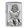 Bricheta Zippo 200 Bondage Girl Emblem