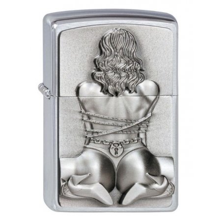 Bricheta Zippo 200 Bondage Girl Emblem