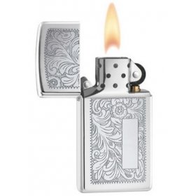 Bricheta Zippo 1652 High Polish Chrome Slim