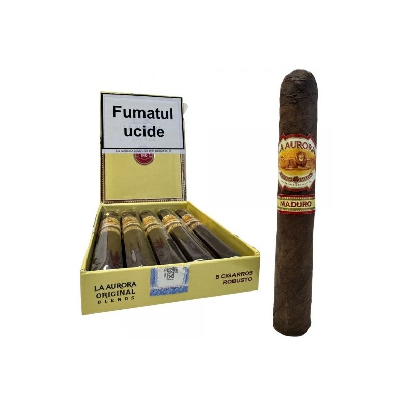 Trabucuri La Aurora Maduro 1985 Robusto Box (5)