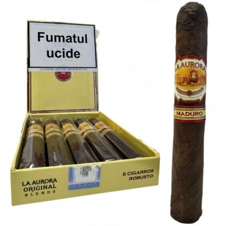 Trabucuri La Aurora Maduro 1985 Robusto Box (5)