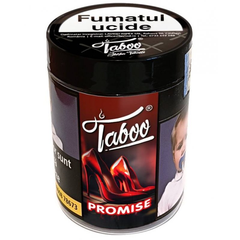 Tutun de narghilea Taboo Promise Capsuna Mura (50g)