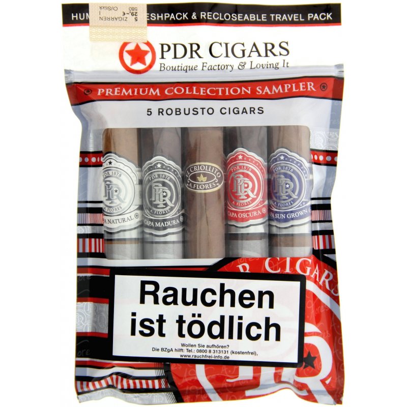 Trabucuri PDR Robusto Fresh Pack Sampler 5