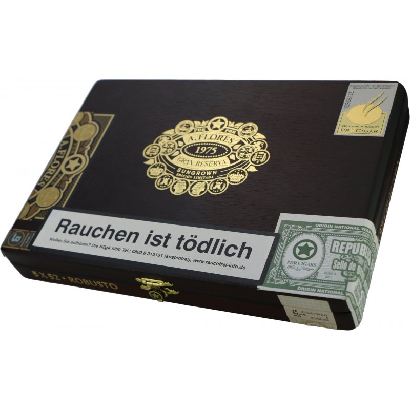 Trabucuri PDR Cigars A. Flores Gran Reserva Sun Grown Robusto 10