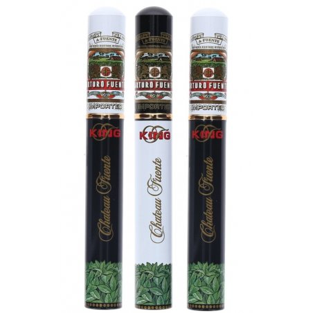 Trabucuri Arturo Fuente Chateau Fuente King T 3 Tubos – Ofertă Lichidare Stoc