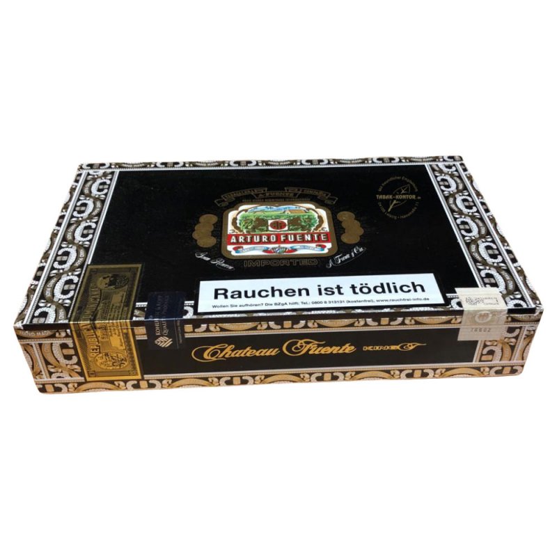 Trabucuri Arturo Fuente Chateau Fuente King T 3 Tubos – Ofertă Lichidare Stoc