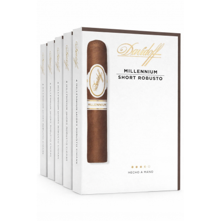 Trabucuri Davidoff Millennium Blend Short Robusto 20 (4x5)