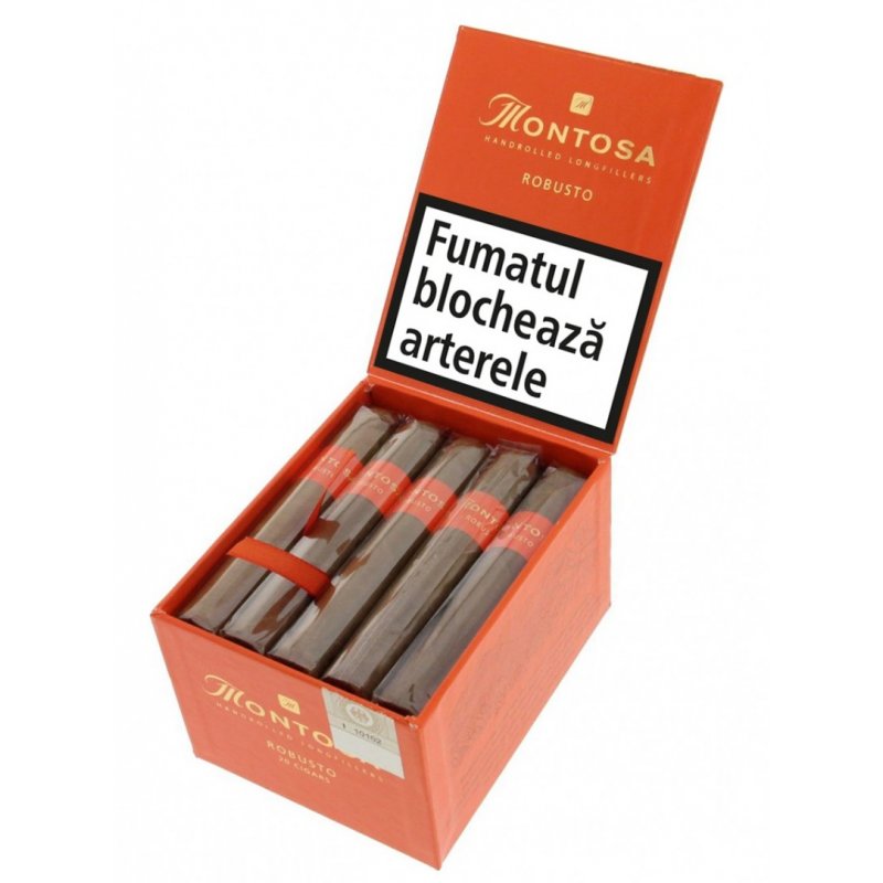 2 cutii Montosa Robusto (20) + scrumiera trabucuri Montosa
