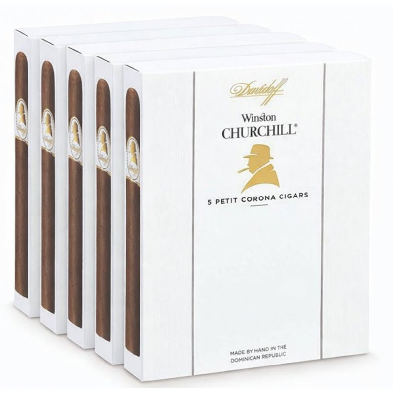 Trabucuri Winston Churchill Petit Corona (25) 5 x 5
