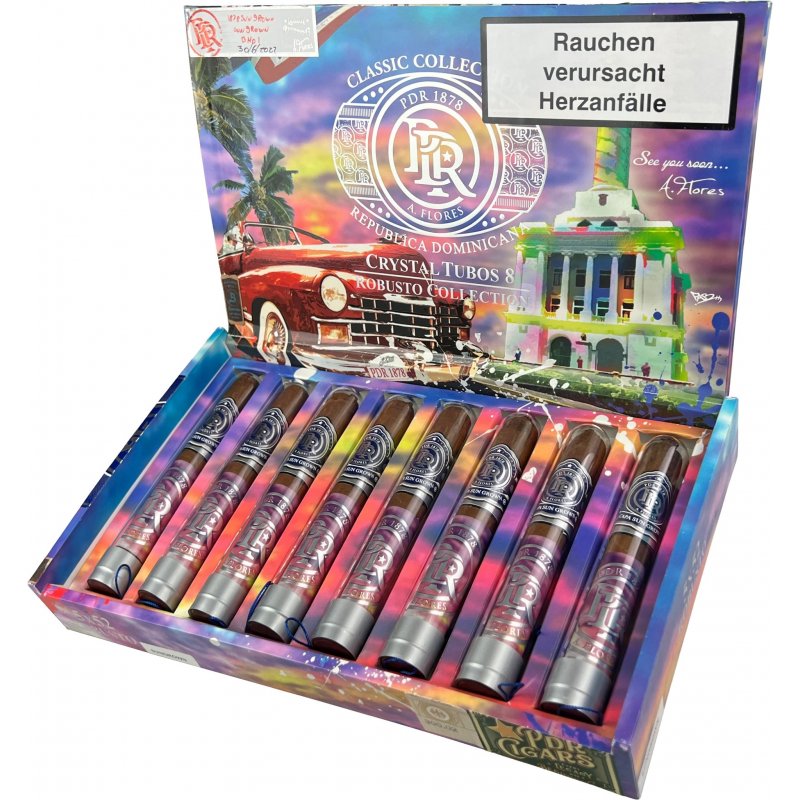 Trabucuri PDR 1878 Robusto Crystal Tubos Sampler 8