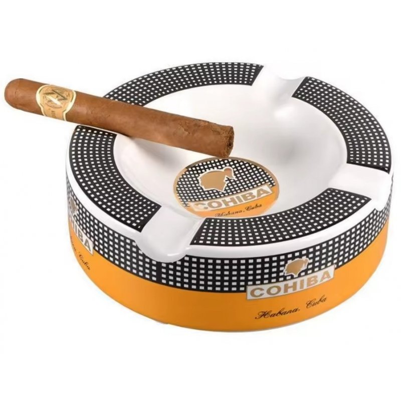 Scrumiera ceramica trabucuri Round C1