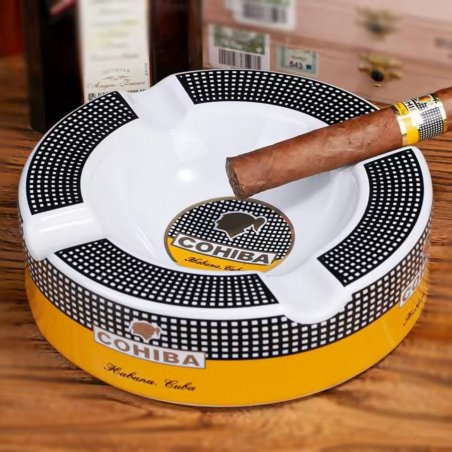 Scrumiera ceramica trabucuri Round C1