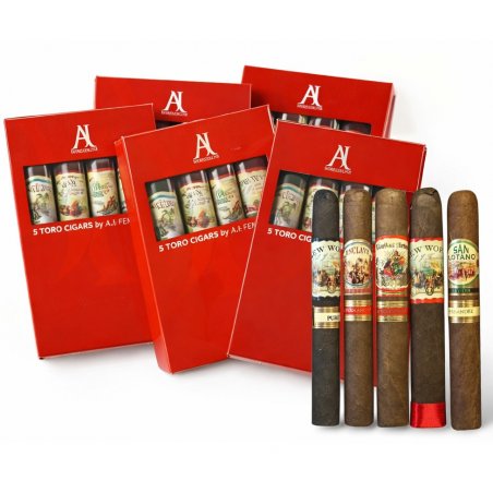 Trabucur AJ Fernandez Toro Sampler 25 (5 x5)