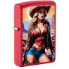 Bricheta ZIPPO 233 Pinup Cowgirl