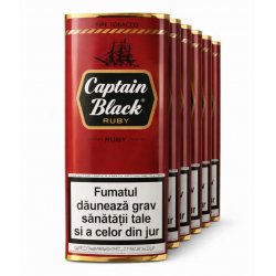 Tutun de pipă Captain Black Ruby 50g (6 x 50g)