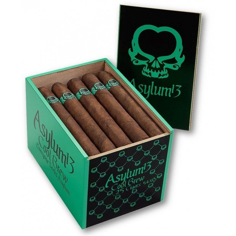 Trabucuri Asylum Cool Brew Robusto 25
