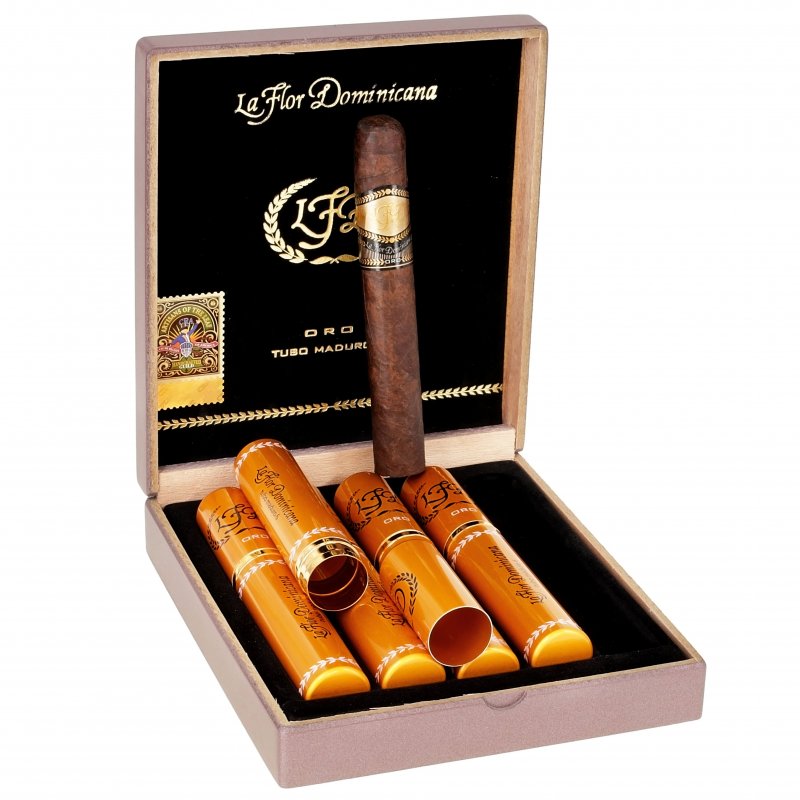 Trabucuri La Flor Dominicana Oro No. 6 Maduro 5