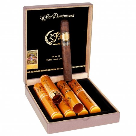 Trabucuri La Flor Dominicana Oro No. 6 Maduro 5