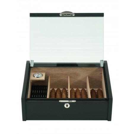 Humidor trabucuri Andreas Counter Top Black 3786