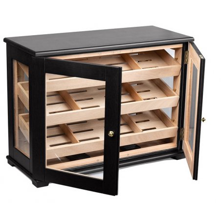 Umidor trabucuri Cabinet Andreas Double Black 3816