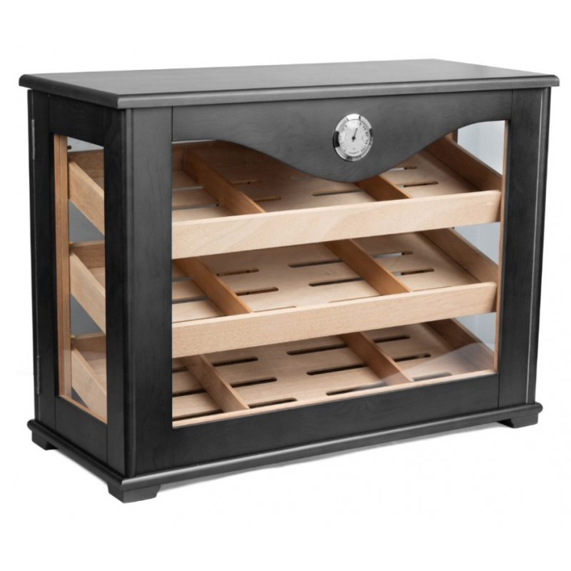 Umidor trabucuri Cabinet Andreas Double Black 3816