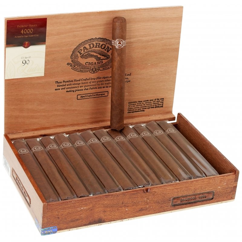 Trabucuri Padron 4000 Serie Natural Gran Toro 26
